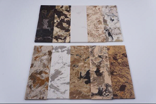 Autumn Leaves Composite Quartz Countertops