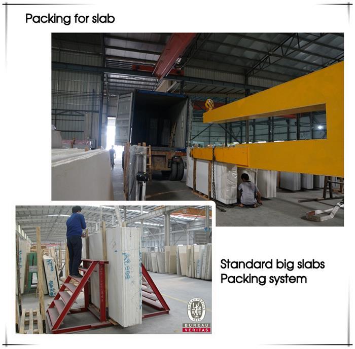 Quartz Slab Shower Walls Packing