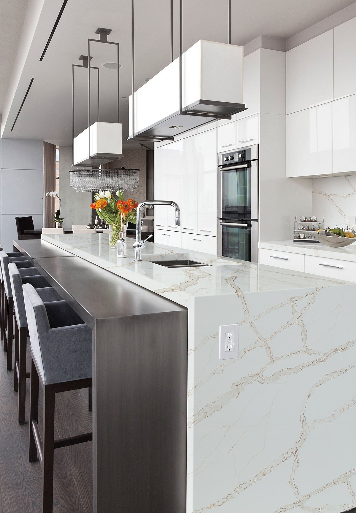 White Quartz Countertops